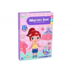 Magnetické puzzle v tvare knihy – Obliekanie Magnetické puzzle v tvare knihy – Obliekanie