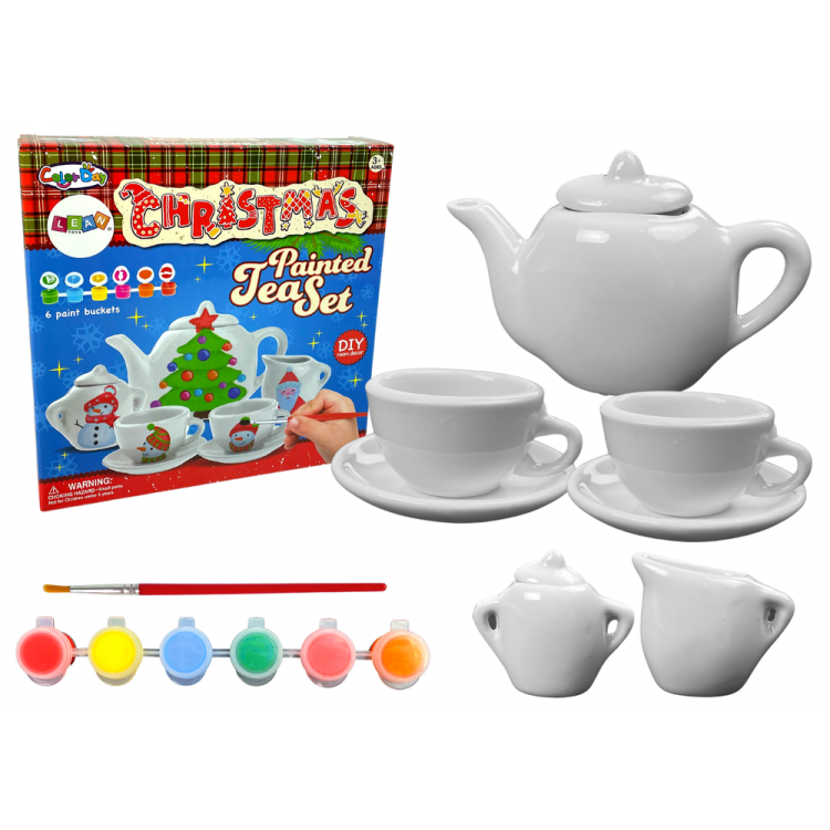 Porcelánová vianočná DIY sada na maľovanie