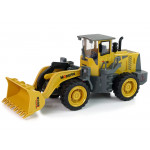 Bager-nakladač na diaľkové ovládanie, LED svetlá, rotácia 360 stupňov