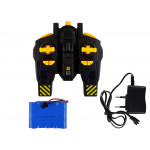 Bager-nakladač na diaľkové ovládanie, LED svetlá, rotácia 360 stupňov