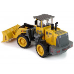 Bager-nakladač na diaľkové ovládanie, LED svetlá, rotácia 360 stupňov