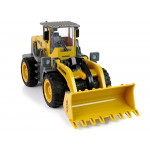 Bager-nakladač na diaľkové ovládanie, LED svetlá, rotácia 360 stupňov