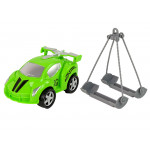 Odťahovka, asistenčné vozidlo 1:16 so zvukom, svetlom – zelená