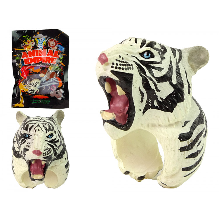Prsteň na ruku Tiger - biela