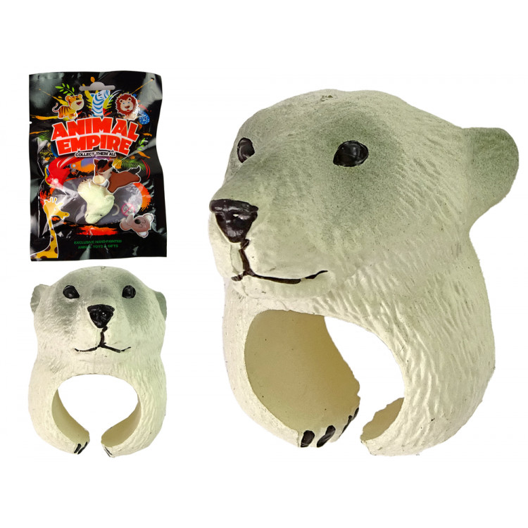 Prsteň v tvare zvieratka – medveď