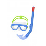 Bestway potápačská maska ​​so šnorchlom - modrá 24018