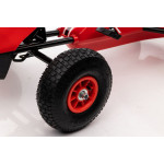 Šľapacia kára G208 – červená