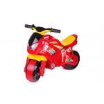 Detská plastová motorka 5118 - červená