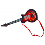 Elektrická gitara pre deti – červená Elektrická gitara pre deti – červená