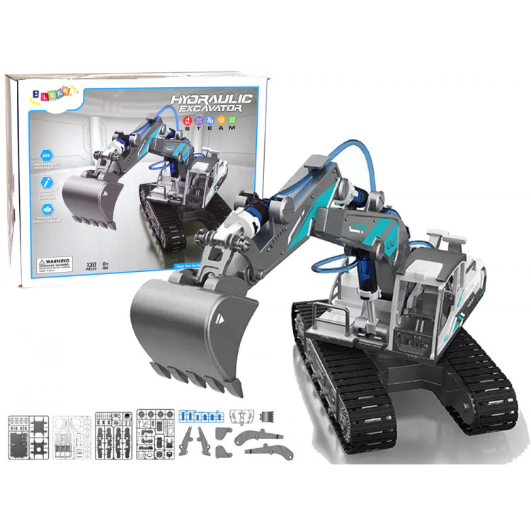 Hydraulická stavebnica – Pásové rýpadlo 130 kusov