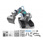 Hydraulická stavebnica – Pásové rýpadlo 130 kusov