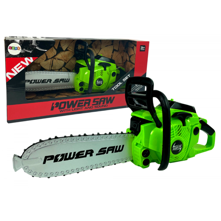 Reťazová píla, zvuk - zelená