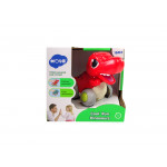 Dinosaurus na kolesách pre najmenších – červený