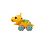 Dinosaurus na kolesách pre najmenších – žltý