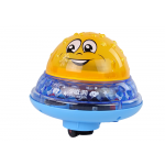 Vodná guľa s diódami UFO – žltá