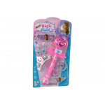 LEAN TOYS Čarovná sada interaktívna pre dievčatá ružová LEAN TOYS Čarovná sada interaktívna pre dievčatá ružová