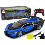 RC Športové auto na diaľkové ovládanie 1:12, svietiace LED predné svetlá