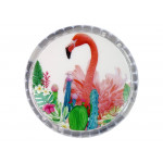 Arkádová hra YOYO – plameniak biele