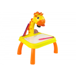 Žltý detský projektor na kreslenie - Žirafa