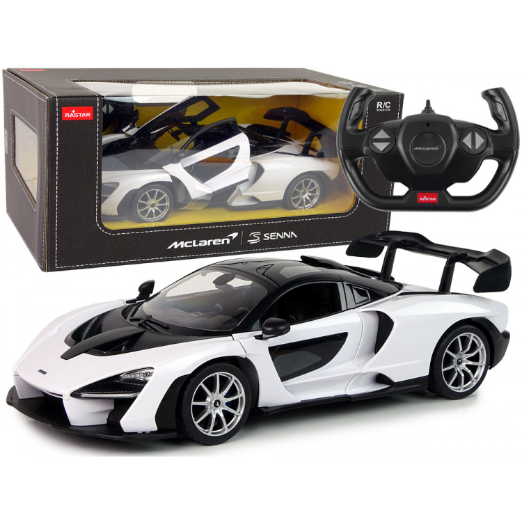 Auto R/C McLaren Senna Rastar 1:14 biele