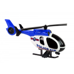 Súprava policajného auta s helikoptérou