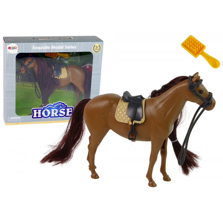 Figúrka hnedého Koníka s kartáčom