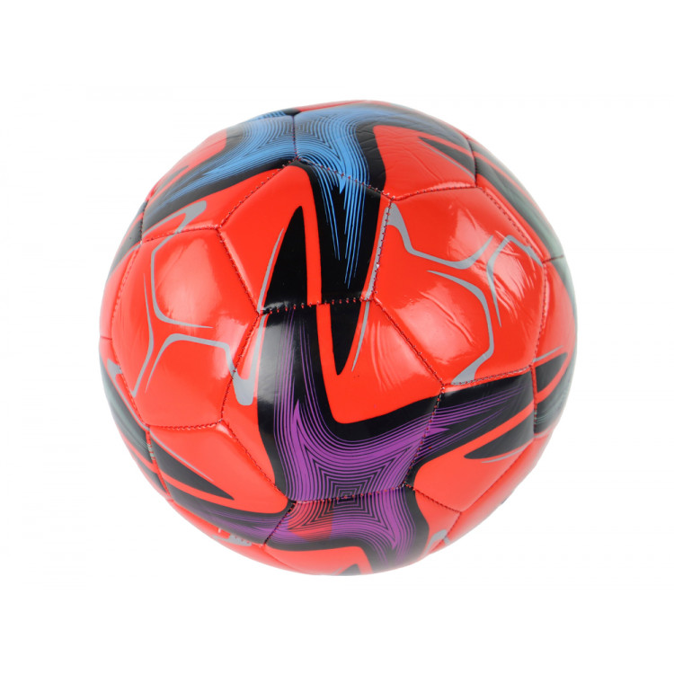 Červená futbalová lopta - 24 cm Veľkosť 5