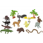 Sada figúrok Safari zvieratiek - 12ks.