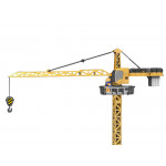 Stavebný žeriav 95cm - žltý Stavebný žeriav 95cm - žltý