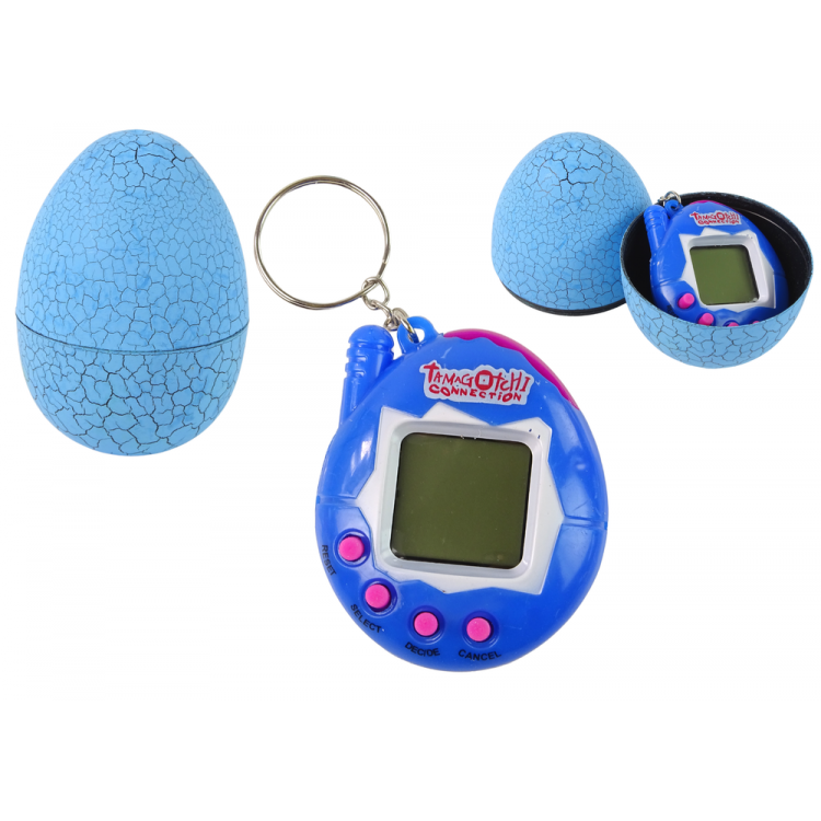 Elektronická hra Tamagotchi Pet vo vajíčku - modrá Elektronická hra Tamagotchi Pet vo vajíčku - modrá