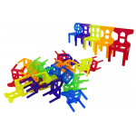 Arkádová hra - Padajúce stoličky s pohybujúcim sa autom