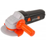 Oranžová sada brúsky s okuliarmi