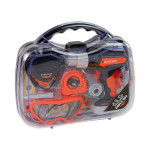 Oranžová súprava náradia v kufri - Okuliare s príslušenstvom