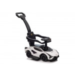 Detské odrážadlo Lamborghini QLS-996T s rúčkou - biele Detské odrážadlo Lamborghini QLS-996T s rúčkou - biele