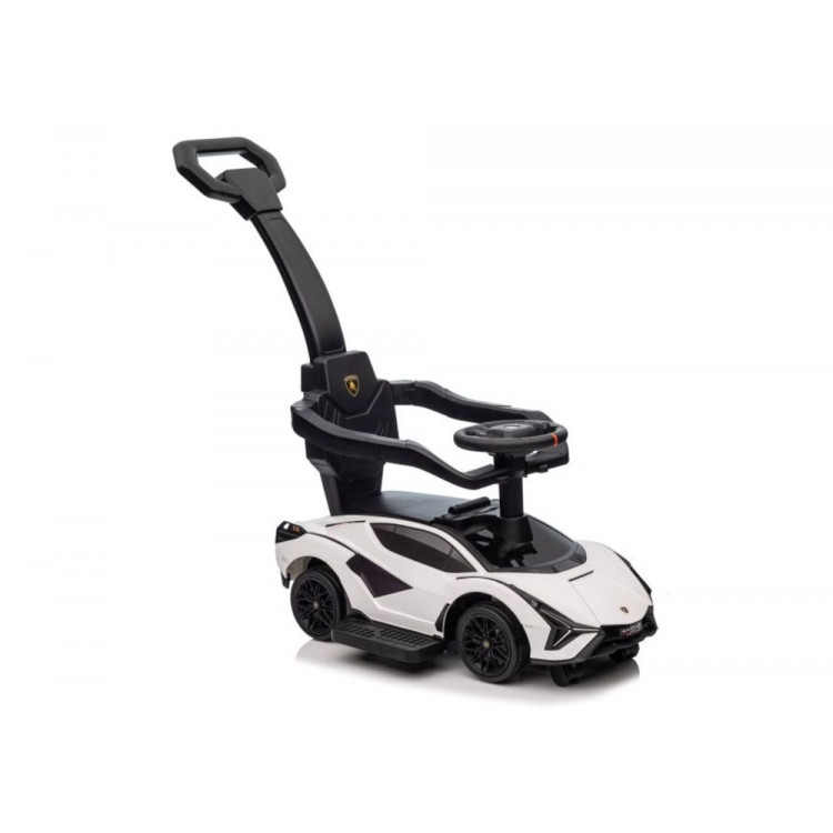 Detské odrážadlo Lamborghini QLS-996T s rúčkou - biele Detské odrážadlo Lamborghini QLS-996T s rúčkou - biele