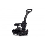 Detské odrážadlo Lamborghini QLS-996T s rúčkou - čierne