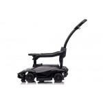 Detské odrážadlo Lamborghini QLS-996T s rúčkou - čierne