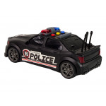 Policajné športové auto 1:16 - čierna