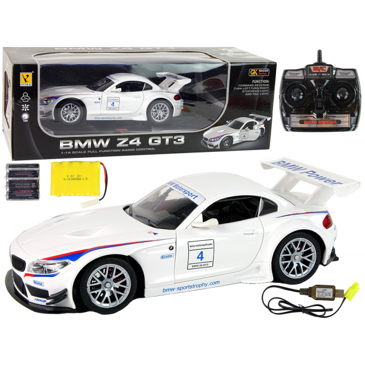 Auto R/C BMW Z4 s batériou - biele
