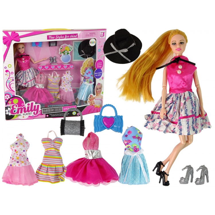 Súprava bábiky Emily s oblečením