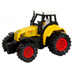 Kovový traktor trecím s pohonom