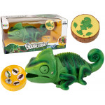 Chameleón na diaľkové ovládanie 28 cm – zelený