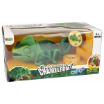 Chameleón na diaľkové ovládanie 28 cm – zelený