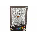 Farebné puzzle 500 kusov - Sova