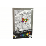 Farebné puzzle 500 kusov - Motýľ