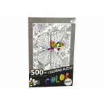 Farebné puzzle 500 kusov - Motýľ Farebné puzzle 500 kusov - Motýľ