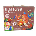 Puzzle 72 dielikov – Lesné zvieratká Puzzle 72 dielikov – Lesné zvieratká