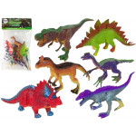 Farebné figúrky dinosaurov 6 kusov Farebné figúrky dinosaurov 6 kusov