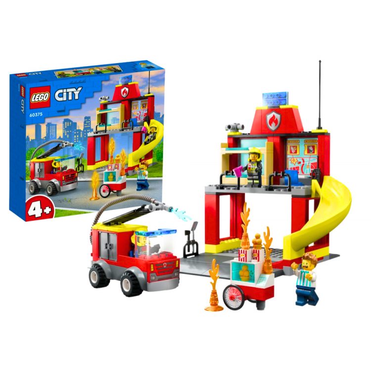 LEGO City – Hasičská stanica 60375