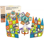 Magnetické stavebné bloky 3D ruské koleso 155 prvkov Magnetické stavebné bloky 3D ruské koleso 155 prvkov